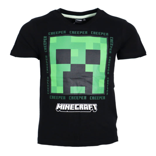 Minecraft Gamer Creeper Kinder kurzarm T-Shirt