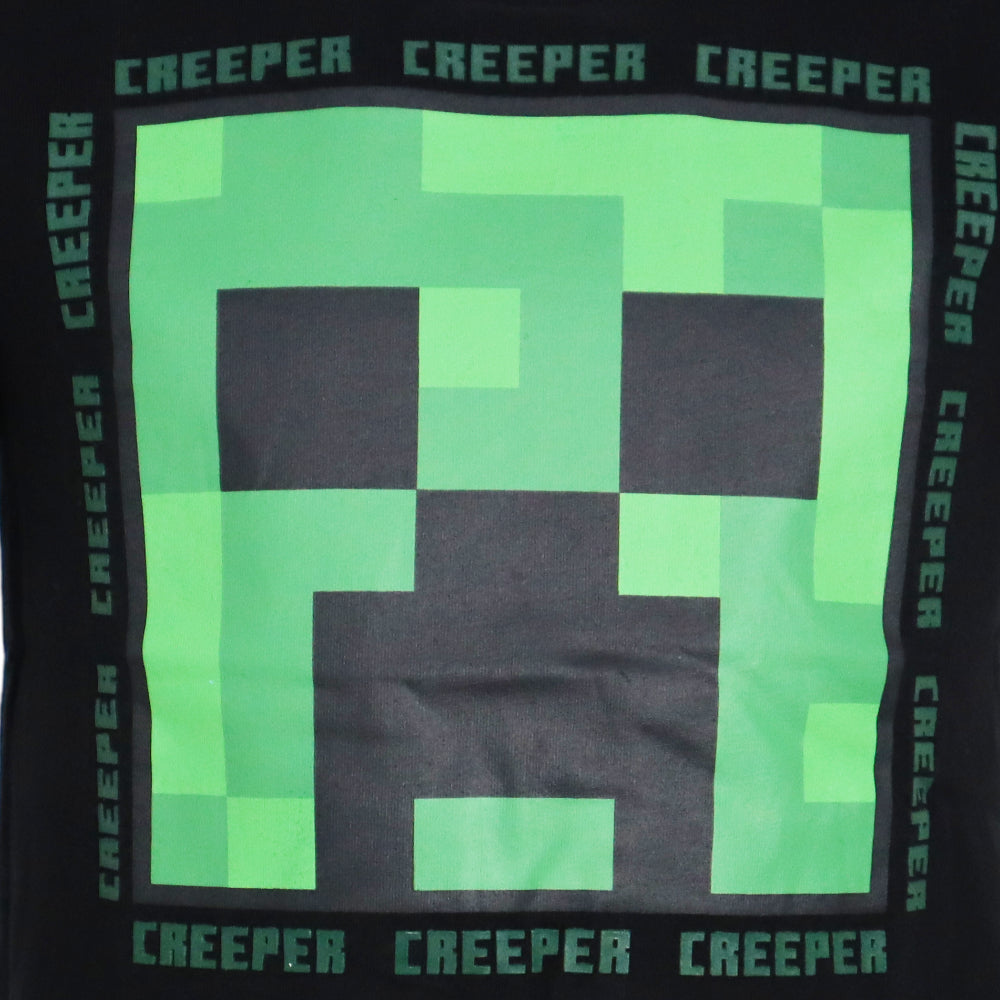 Minecraft Gamer Creeper Kinder kurzarm T-Shirt