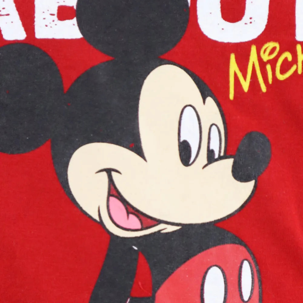 Disney Mickey Maus Kinder langarm T-Shirt - WS-Trend.de Langarm Blau Rot für Jungen Baumwolle