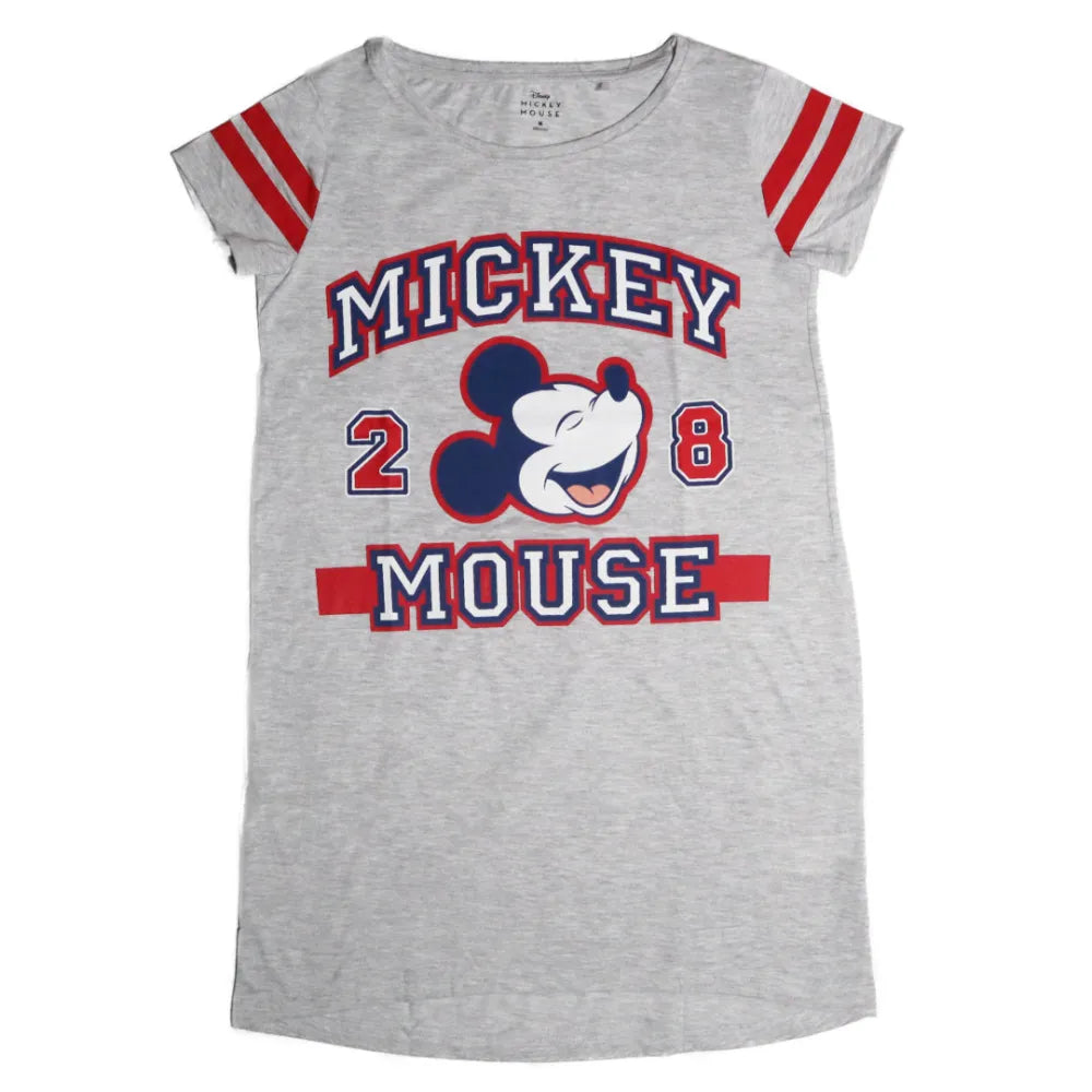 Disney Mickey Maus Damen kurzarm Schlafshirt Nachthemd - WS-Trend.de XS-XL