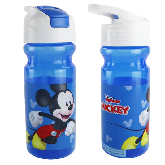 Disney Mickey Maus Trinkflasche Flasche 500 ml Griff Strohhalm - WS-Trend.de Wasserflasche