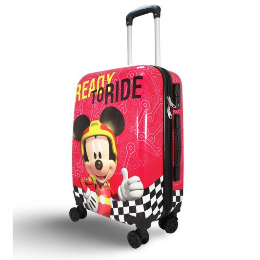 Disney Mickey Maus ABS Koffer Reisekoffer mit Schloss 55 x 40 20 cm - WS-Trend.de Jungen Kinderkoffer 360 Grad Rollen