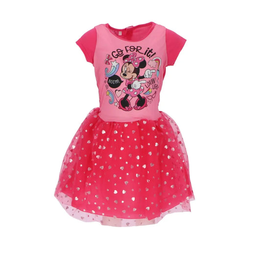 Disney Minnie Maus Kinder Mädchen Sommerkleid Kleid Tüllkleid - WS-Trend.de 92 bis 128