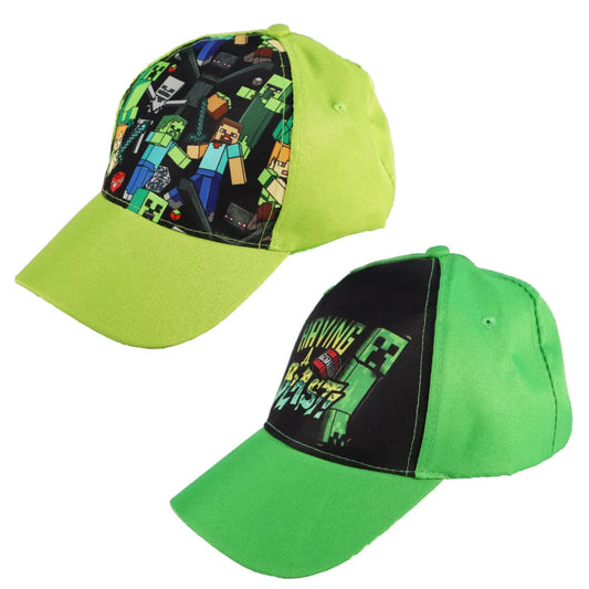 Minecraft Creeper Steve Alex Zombie Jungen Basecap Baseball Kappe - WS-Trend.de Mütze