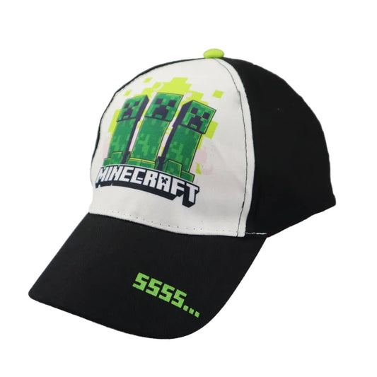 Minecraft Creeper - Basecap Baseball Kappe - WS-Trend.de Steve Alex Zombie Mütze Jungen