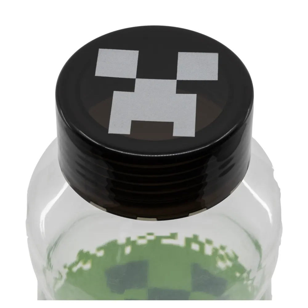 Minecraft Creeper XL Große Sport Wasserflasche 1200 ml - WS-Trend.de Mincraft Trinkflasche Flasche