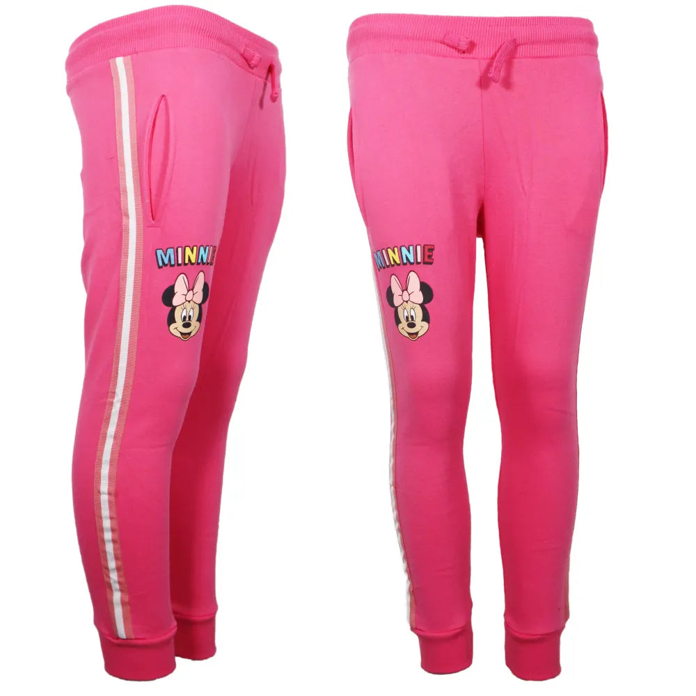 Disney Minnie Maus Kinder Jogginghose Sporthose Hose - WS-Trend.de 92 bis 128 Rosa Grau