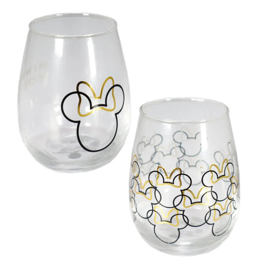 Disney Minnie Maus 2-er Set Gläser Trinkglas 510 ml - WS-Trend.de Geschenkverpackung