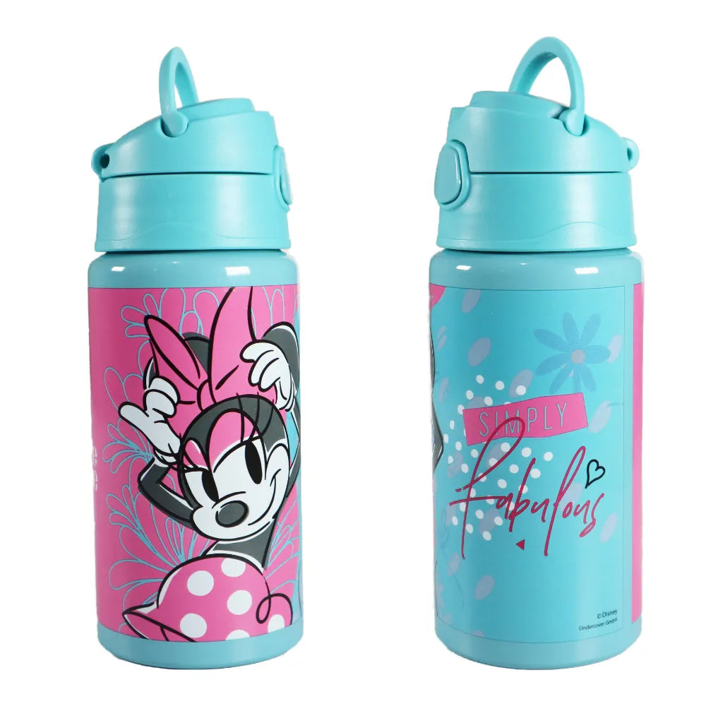 Disney Minnie Maus Kinder Aluminium Wasserflasche Trinkflasche Flasche 500 ml - WS-Trend.de