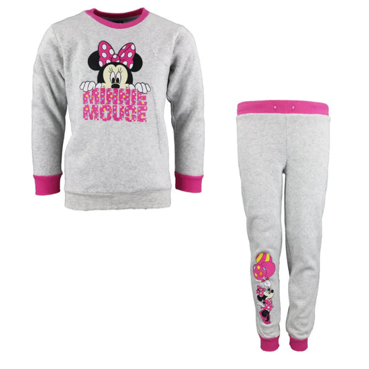 Disney Minnie Maus Kinder Sport Jogginganzug - WS-Trend.de Sportanzug Trainingsanzug Hose Pullover 92-128