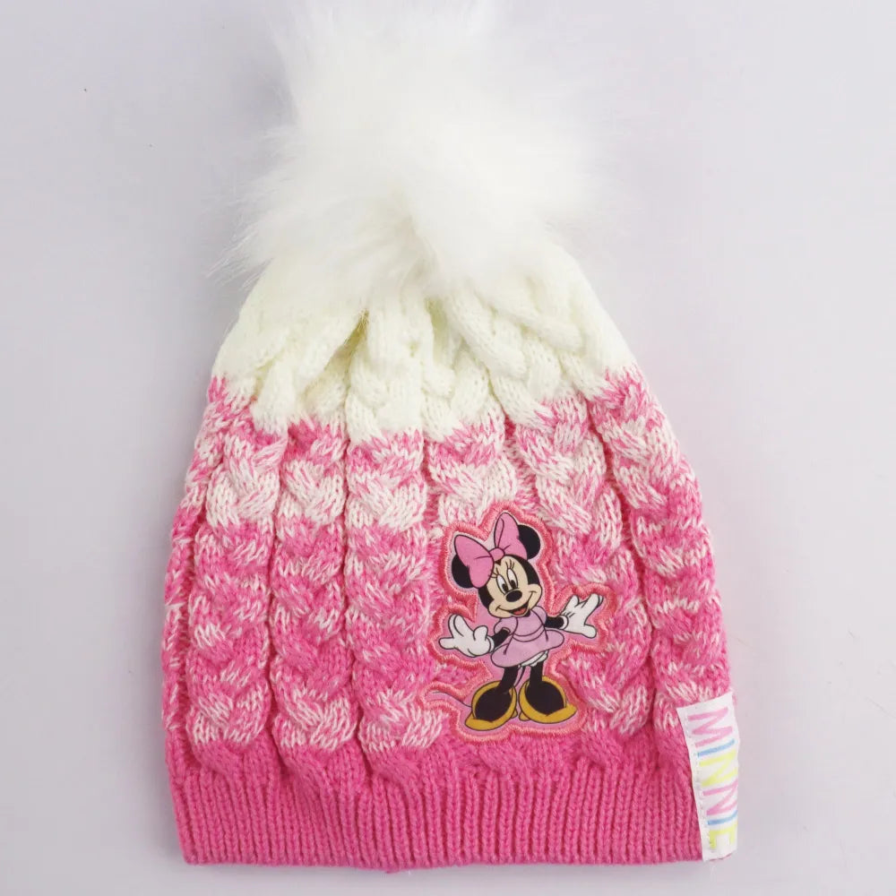 Disney Minnie Maus Set Kinder Herbst Wintermütze Snood plus Handschuhe - WS-Trend.de