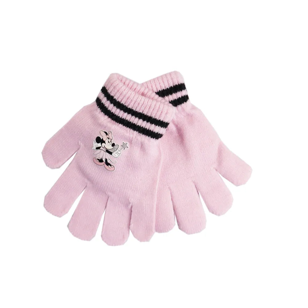 Disney Minnie Maus Set Kinder Herbst Wintermütze Snood plus Handschuhe - WS-Trend.de