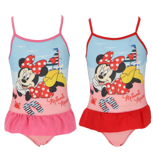 Disney Minnie Maus Kinder Mädchen Badeanzug - WS-Trend.de Bademode 98-128