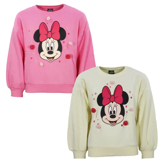 Disney Minnie Maus Mädchen Kinder Pullover Sweater Pulli - WS-Trend.de Gr. 98-128