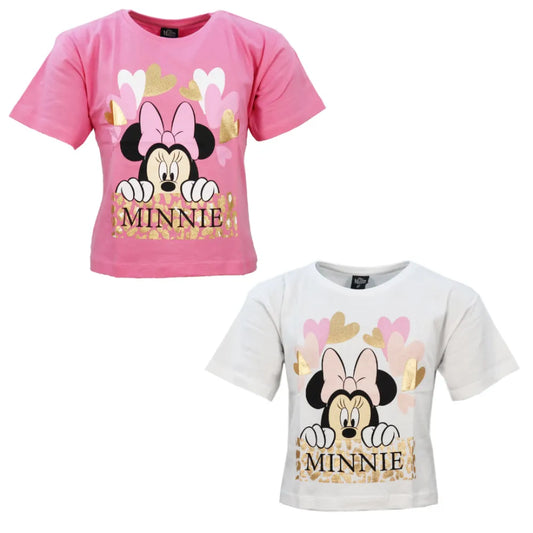 Disney Minnie Maus Mädchen Kinder T-Shirt Top - WS-Trend.de Tops 104 bis 134 Baumwolle