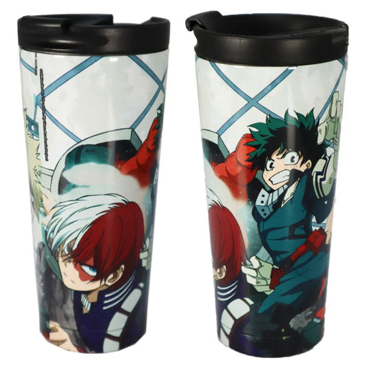 Anime MY HERO ACADEMIA Edelstahl Thermo Kaffeebecher doppelwandig Becher 425 ml - WS-Trend.de