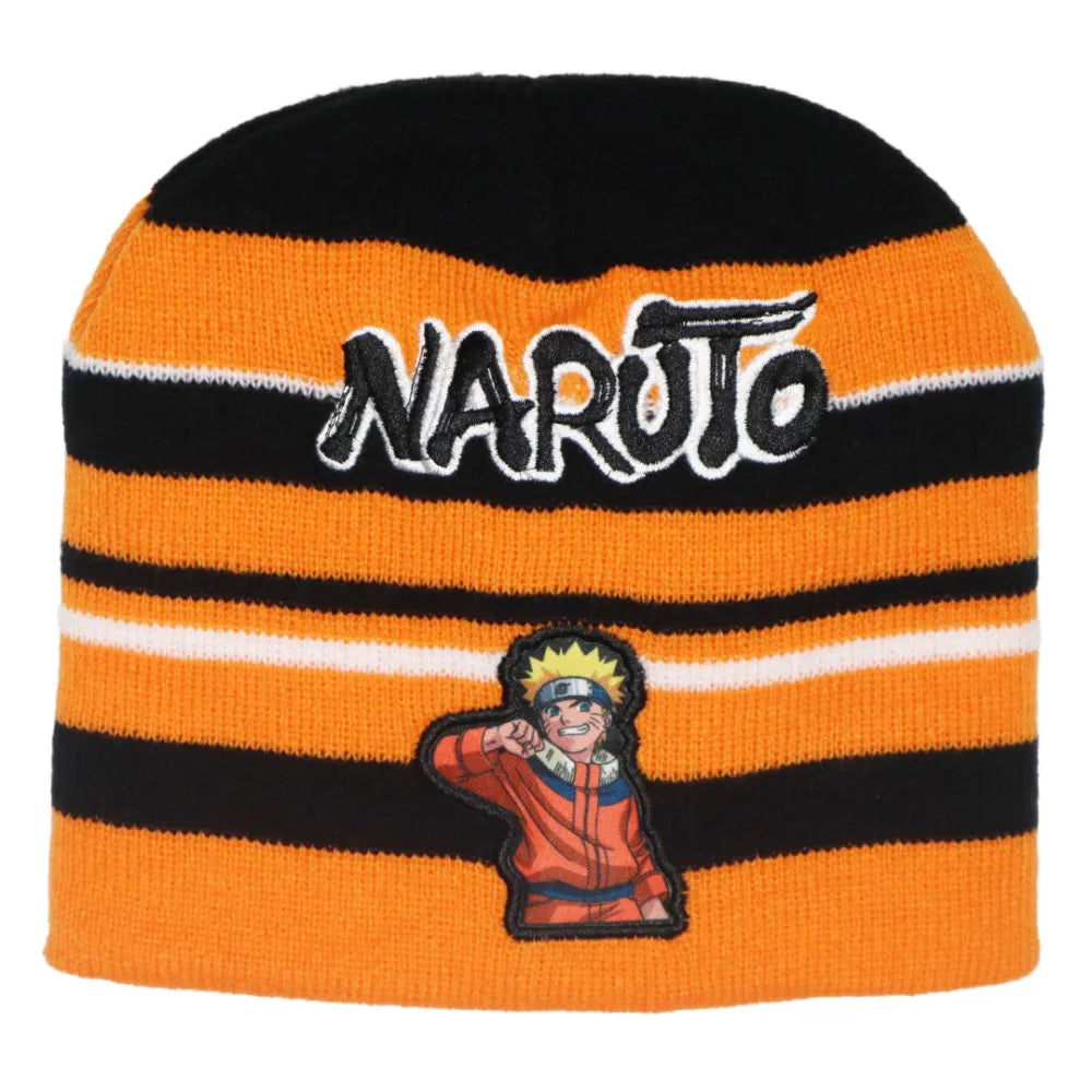 Anime Naruto Shippuden Jungen Wintermütze Mütze plus Handschuhe 54/56 - WS-Trend.de