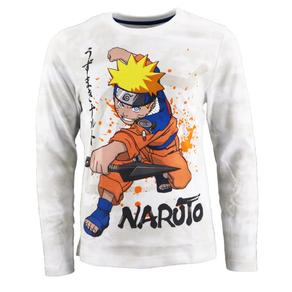 Anime Naruto Shippuden Kinder Schlafanzug Pyjama - WS-Trend.de Langarm 134-164 100% Baumwolle Jungen