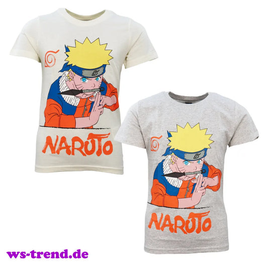 Anime Naruto Shippuden Kinder Jungen kurzarm Shirt T-Shirt - WS-Trend.de Gr. 104-152