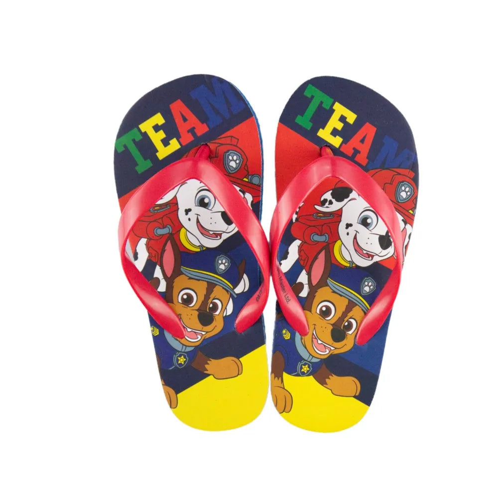 Paw Patrol Chase Marshall Jungen Zehentrenner - WS-Trend.de - Kinder Flip Flops 26 bis 33