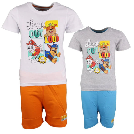 Paw Patrol Jungen Kinder Schlafanzug Pyjama - WS-Trend.de Nachtwäsche 98 - 128 Baumwolle