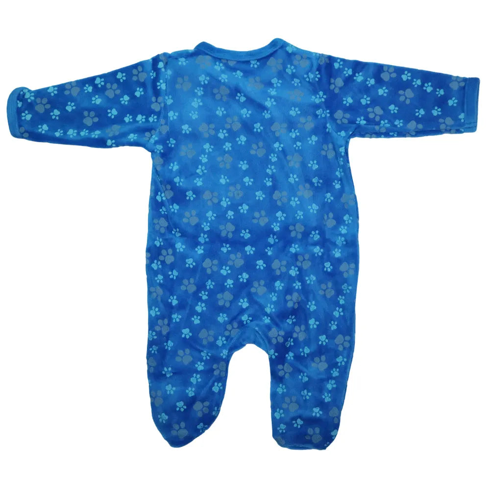 Paw Patrol Chase Baby Kleinkind Velour Body Strampler Einteiler - WS-Trend.de Gr. 62 - 92