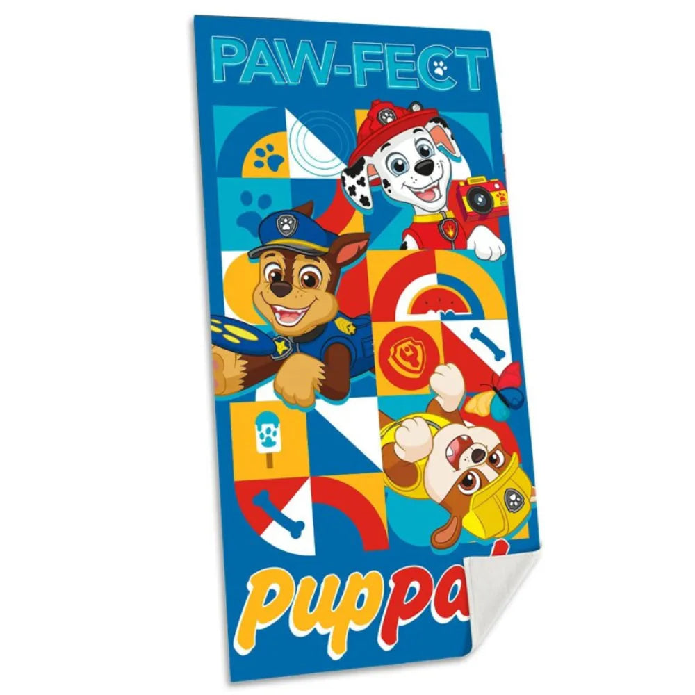 Paw Patrol Badetuch Strandtuch 70x140 cm 100% Baumwolle - WS-Trend.de Chase XXL