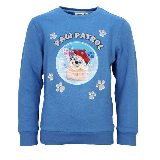 Paw Patrol Kinder Jungen Pullover Sweatshirt Wechselbild - WS-Trend.de Blau Gr. 98-128