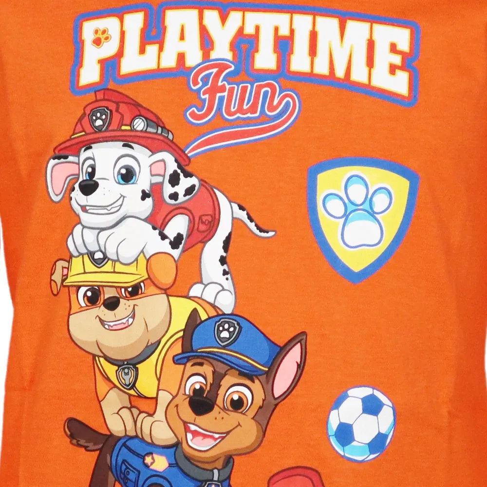 Paw Patrol Chase Rubble Jungen Kinder langarm Shirt - WS-Trend.de Marshall 98 -128