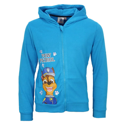 Paw Patrol Kinder Jungen Kapuzen Pullover Hoodie Jacke Chase - WS-Trend.de