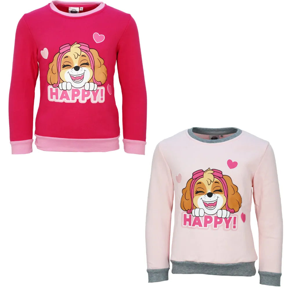 Paw Patrol Skye Kinder Mädchen Sweater Pullover Pulli - WS-Trend.de Gr. 98-128