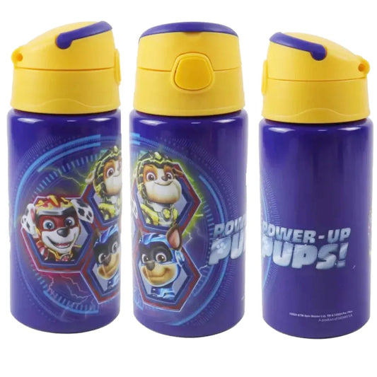 Paw Patrol Chase Rubble Marshall Aluminium Wasserflasche Trinkflasche 500 ml - WS-Trend.de