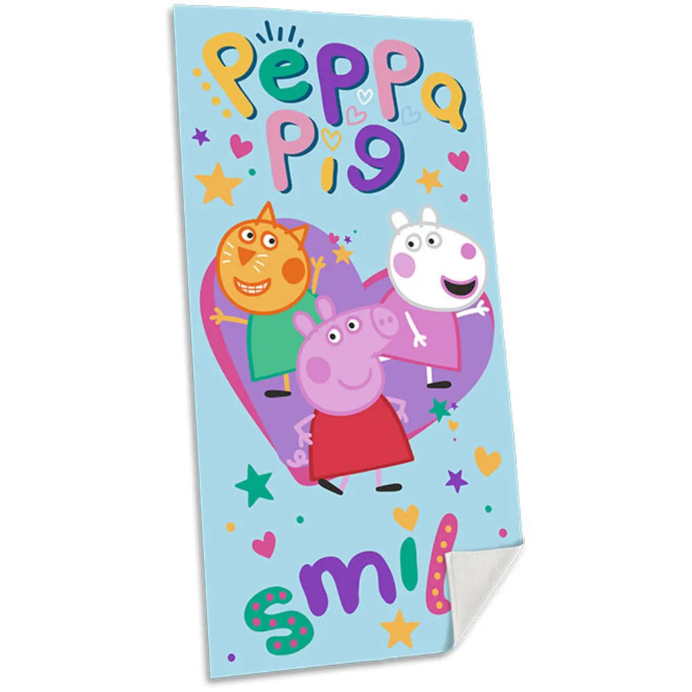 Peppa Wutz Badetuch Strandtuch 70x140 cm 100% Baumwolle - WS-Trend.de Pig XXL