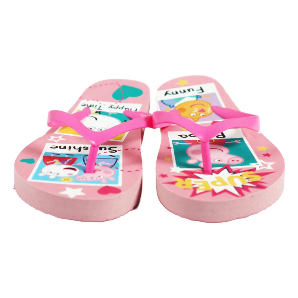 Peppa Pig Wutz Kinder Mädchen FlipFlops Sandalen Zehentrenner - WS-Trend.de Latschen Gr. 24-29