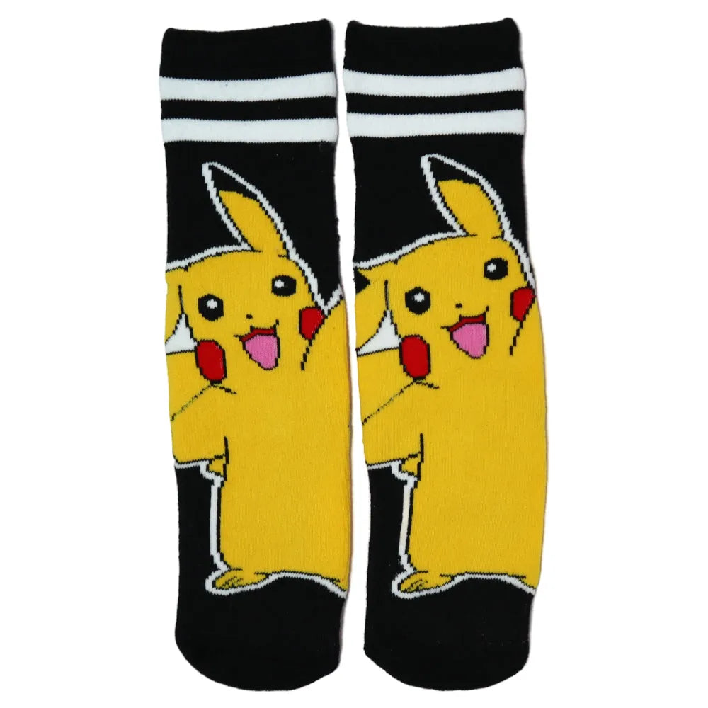 Pokemon Pikachu Pokeball lange ABS Socken Stoppersocken 2er Pack - WS-Trend.de Gr. 35 bis 39