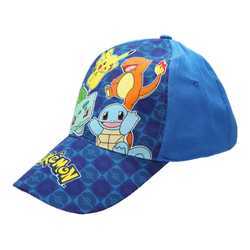 Anime Pokemon Pikachu Basecap Baseball Kappe Mütze - WS-Trend.de Gr. 54-56