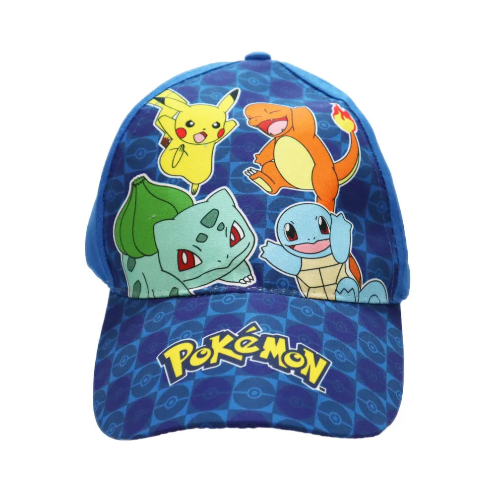 Anime Pokemon Pikachu Basecap Baseball Kappe Mütze - WS-Trend.de Gr. 54-56