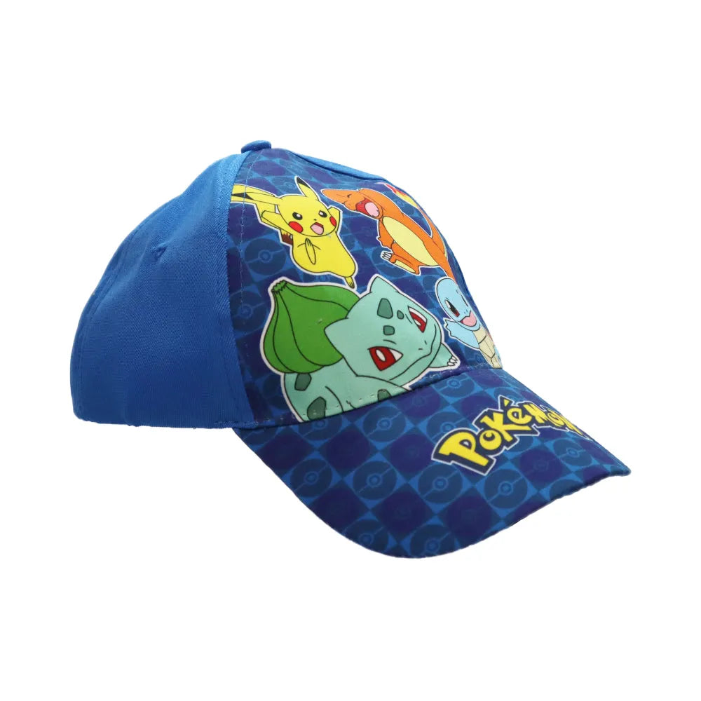 Anime Pokemon Pikachu Basecap Baseball Kappe Mütze - WS-Trend.de Gr. 54-56