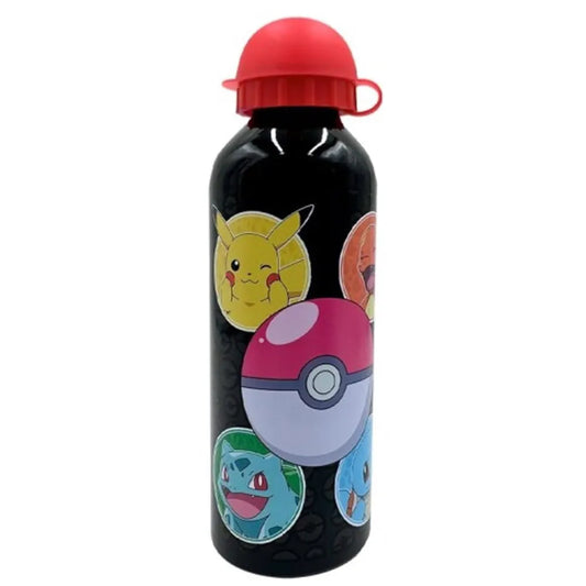 Pokemon Pikachu Freunde Aluminium Wasserflasche Trinkflasche Flasche 500 ml - WS-Trend.de