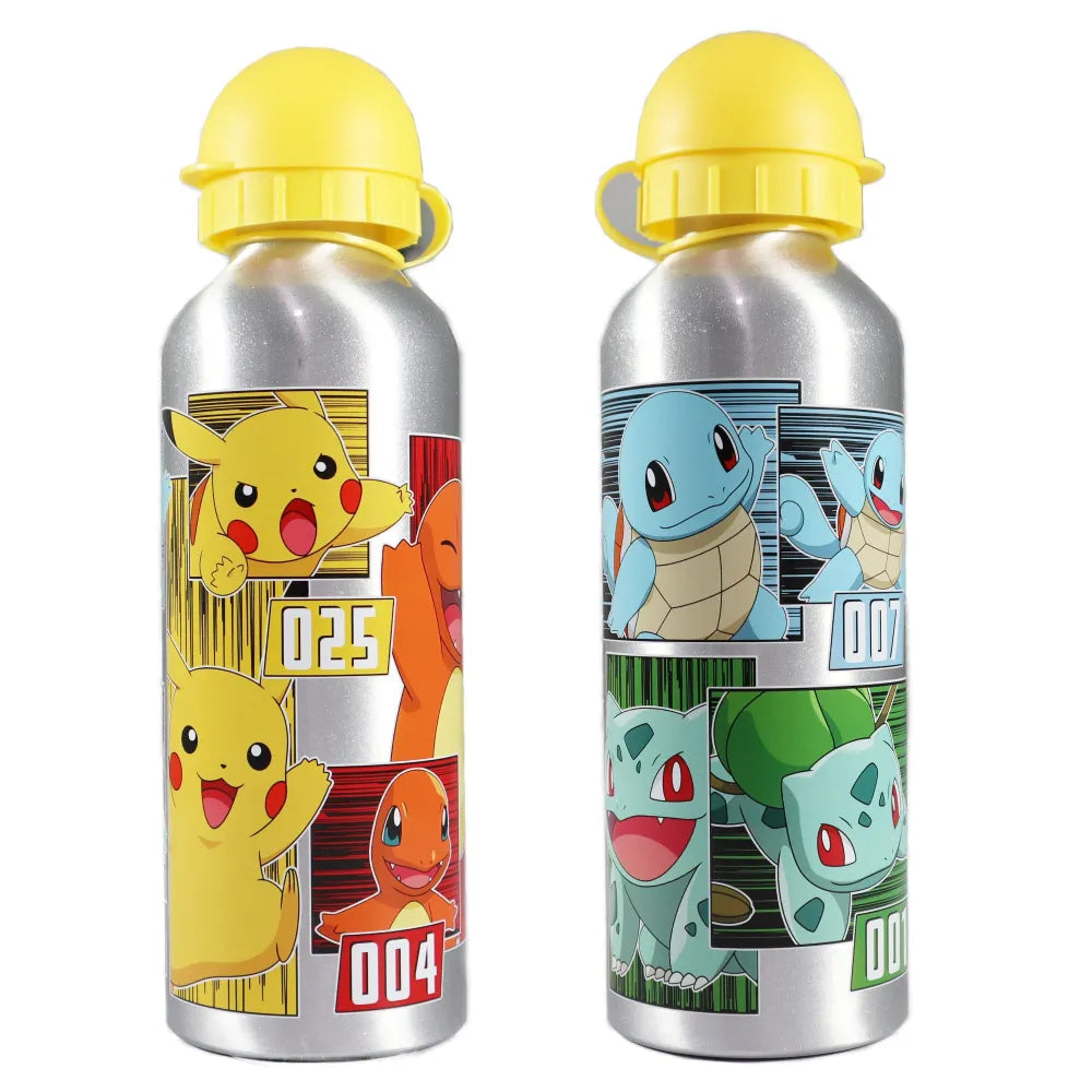 Pokemon Pikachu und Freunde Aluminium Wasserflasche Trinkflasche Flasche 500 ml - WS-Trend.de