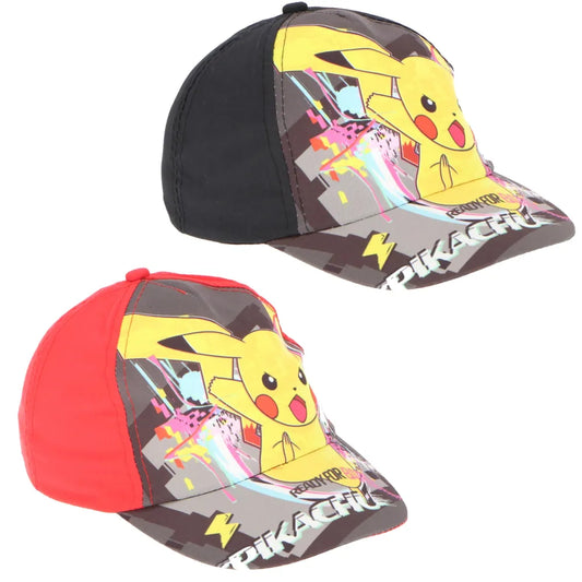 Pokemon Pikachu Jungen Kinder Basecap - WS-Trend.de Baseball Kappe Mütze Gr. 54 56