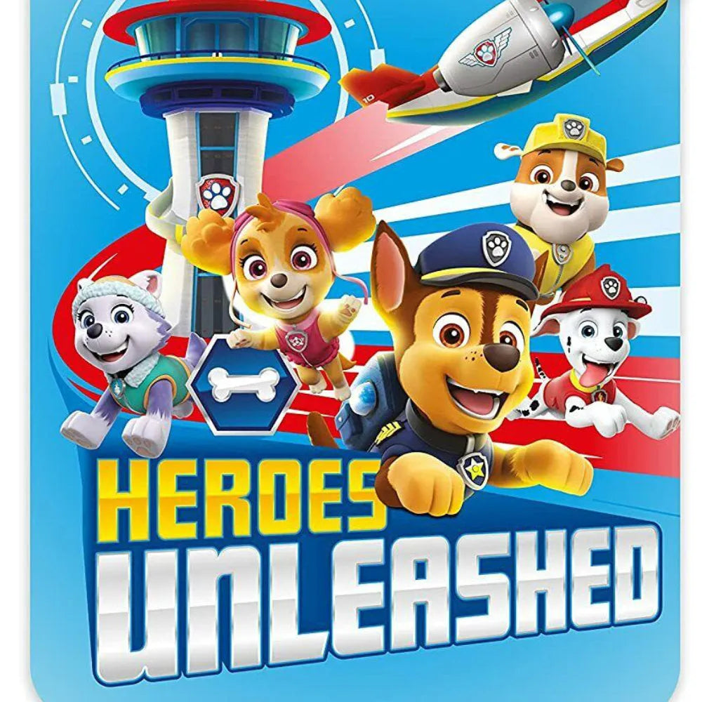 Paw Patrol Heroes 2tlg Bettwäsche Set 135x200 80x80 cm 100% Baumwolle - WS-Trend.de