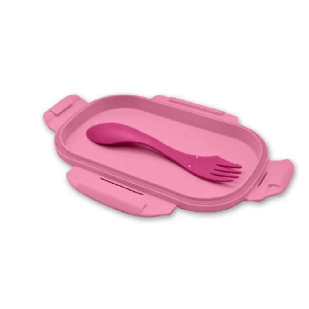 Feen Prinzessin 2tlg. Kinder Lunch Set Brotdose plus Göffel Gabel Löffel - WS-Trend.de