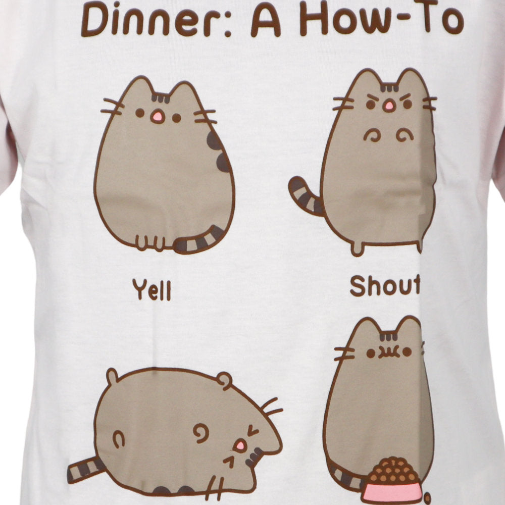 Pusheen The Cat die Katze Mädchen kurzarm T-Shirt Shirt - WS-Trend.de 134-152