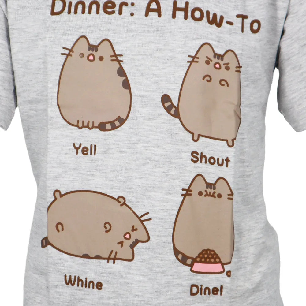 Pusheen The Cat die Katze Mädchen kurzarm T-Shirt Shirt - WS-Trend.de 134-152