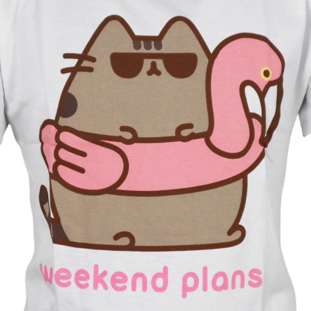 Pusheen The Cat die Katze Mädchen kurzarm T-Shirt Shirt - WS-Trend.de 134-152