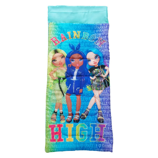 Rainbow High Kinder Mädchen Fleece Schlafsack 70x165 cm - WS-Trend.de