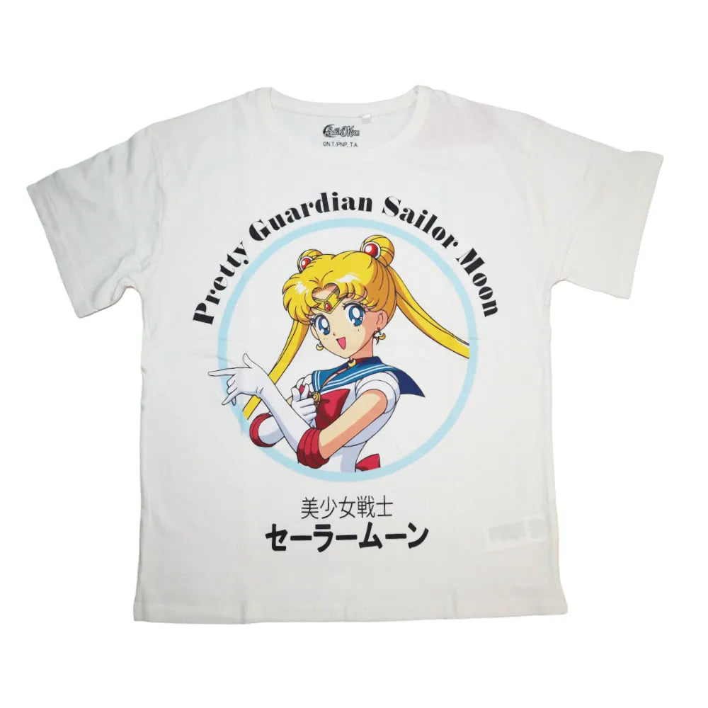 Sailor Moon Anime Damen kurzarm Pyjama Schlafanzug Schlafshirt Shorts - WS-Trend.de Gr. XS-XL