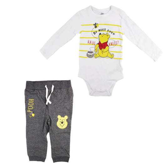 Disney Winnie der Pooh Baby Kleinkind Set langarm Shirt plus Hose - WS-Trend.de Strampler Body Gr. 62 - 92