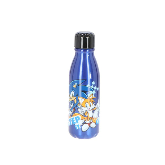 Sonic The Hedgedog Tails Aluminium Wasserflasche Trinkflasche Flasche 600 ml - WS-Trend.de